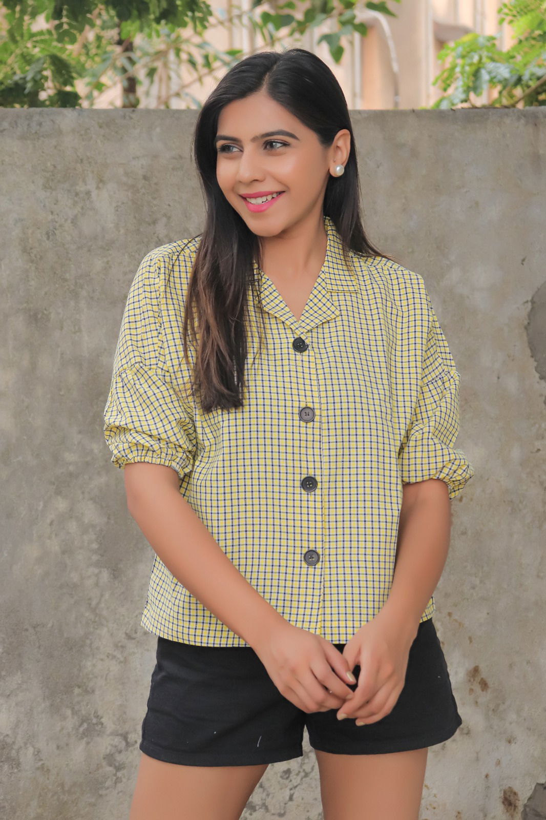 Aakruti Vol 42 Checkered Printed Shirt Western Catalog
